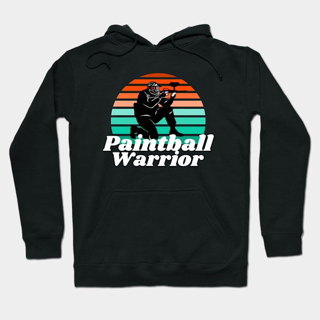 Paintball Warrior Hoodie by Orange-Juice